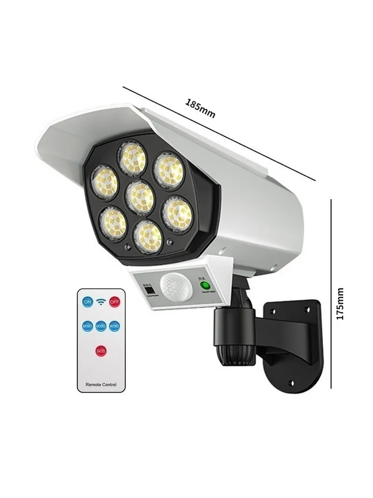 Уличный светильник с муляжом камеры обзор